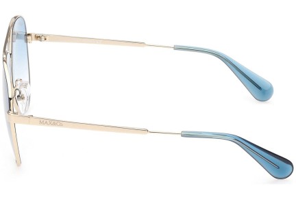 Okulary przeciwsłoneczne Max&Co. MO0007 32W Pilotki (Aviator) Złote