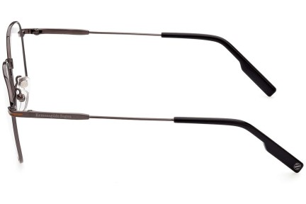 Okulary korekcyjne Zegna EZ5241 009 Okrągłe Srebrne