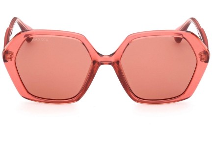 Okulary przeciwsłoneczne Max&Co. MO0034 66S Nieregularny Czerwone