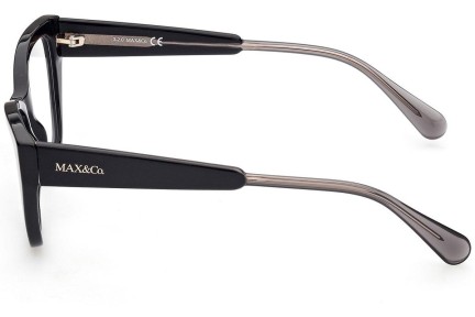 Okulary korekcyjne Max&Co. MO5028 001 Kocie oczy Czarne