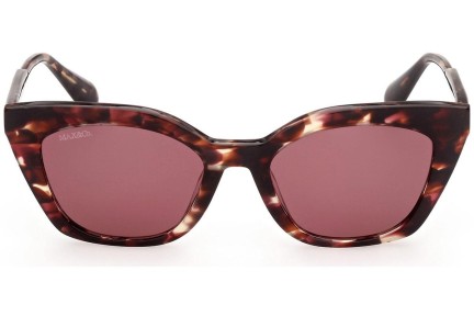 Okulary przeciwsłoneczne Max&Co. MO0002 52S Kocie oczy Havana