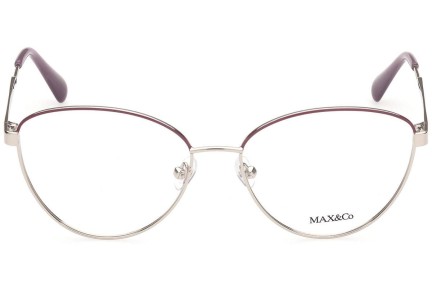 Okulary korekcyjne Max&Co. MO5006 016 Kocie oczy Srebrne