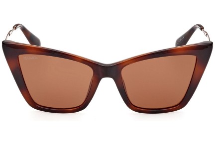 Sunglasses Max&Co. MO0057 52E Kocie oczy Havana