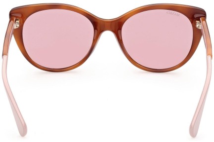 Okulary przeciwsłoneczne Max&Co. MO0021 53S Kocie oczy Havana