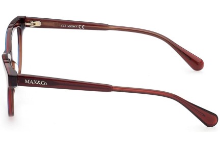 Okulary korekcyjne Max&Co. MO5029 068 Kocie oczy Czerwone