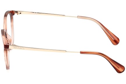 Okulary korekcyjne Max&Co. MO5023 044 Kocie oczy Pomarańczowe