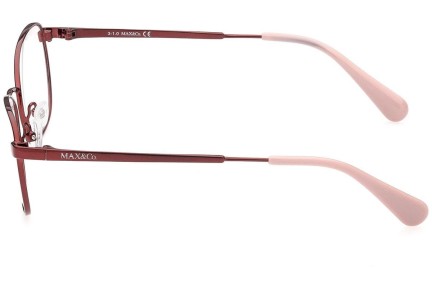 Okulary korekcyjne Max&Co. MO5019 066 Okrągłe Czerwone
