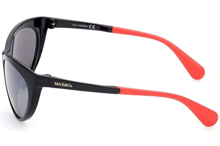 Okulary przeciwsłoneczne Max&Co. MO0037 01C Kocie oczy Czarne