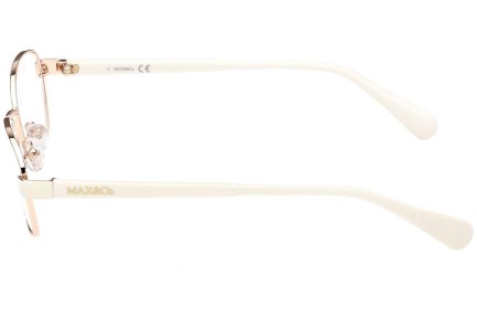 Okulary korekcyjne Max&Co. MO5062 021 Prostokątne Złote