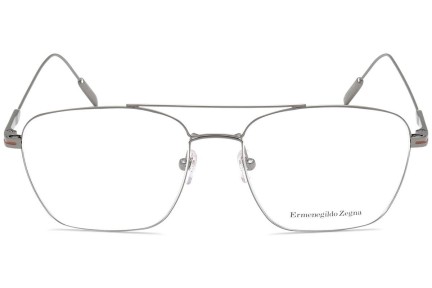 Ochelari Zegna EZ5206 008 Pilot Argintii