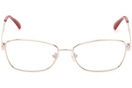 Okulary korekcyjne Max&Co. MO5056 028 Prostokątne Złote