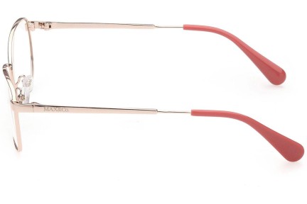 Okulary korekcyjne Max&Co. MO5019 033 Okrągłe Złote