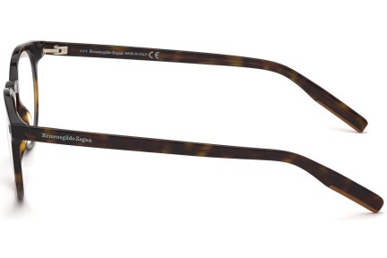 Okulary korekcyjne Zegna EZ5214 052 Okrągłe Havana