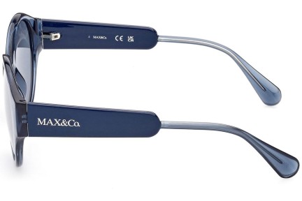 Okulary przeciwsłoneczne Max&Co. MO0058 90X Okrągłe Niebieskie
