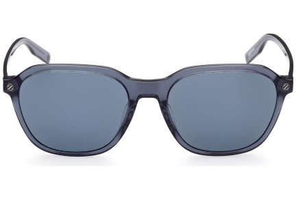 Ochelari de soare Zegna EZ0194 90V Pătrați Albaștri