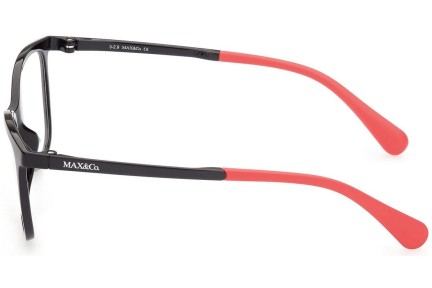 Okulary korekcyjne Max&Co. MO5012 001 Kocie oczy Czarne