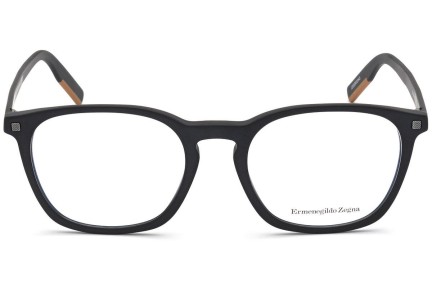 Okulary korekcyjne Zegna EZ5202 002 Okrągłe Czarne