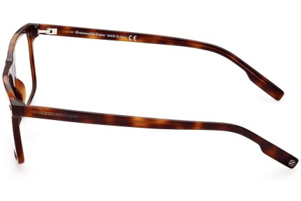 Okulary korekcyjne Zegna EZ5243 052 Kwadratowe Havana