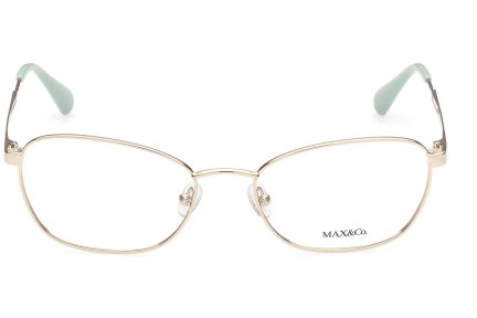 Okulary korekcyjne Max&Co. MO5019 032 Okrągłe Złote