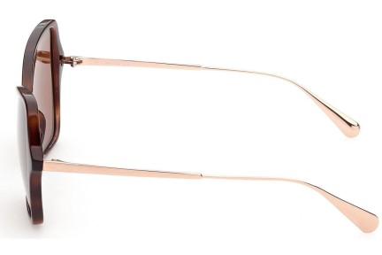 Okulary przeciwsłoneczne Max&Co. MO0033 52E Kocie oczy Havana