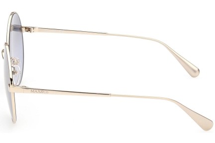 Okulary przeciwsłoneczne Max&Co. MO0008 32W Okrągłe Złote