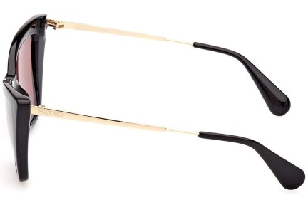 Okulary przeciwsłoneczne Max&Co. MO0057 01S Kocie oczy Czarne
