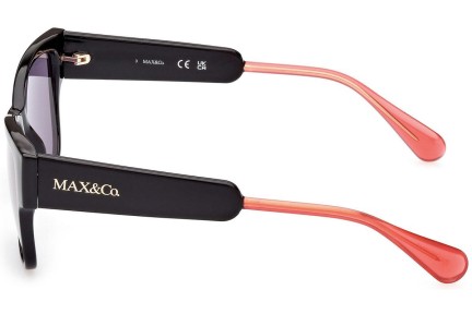 Okulary przeciwsłoneczne Max&Co. MO0054 01A Kocie oczy Czarne