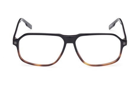 Okulary korekcyjne Zegna EZ5227 005 Pilotki (Aviator) Czarne