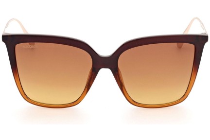 Okulary przeciwsłoneczne Max&Co. MO0043 50F Kwadratowe Brązowe