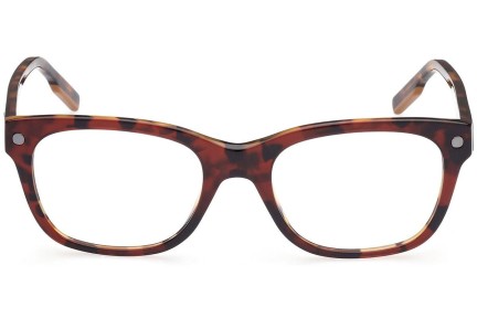 Okulary korekcyjne Zegna EZ5230 068 Kwadratowe Czerwone