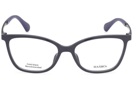 Okulary korekcyjne Max&Co. MO5012 090 Kocie oczy Niebieskie