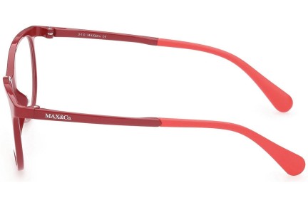 Okulary korekcyjne Max&Co. MO5025 066 Kocie oczy Czerwone