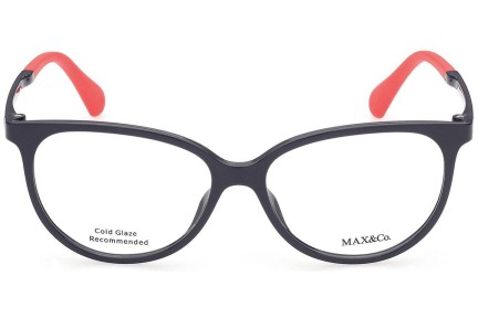 Okulary korekcyjne Max&Co. MO5025 090 Kocie oczy Niebieskie