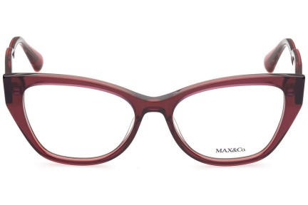 Okulary korekcyjne Max&Co. MO5028 068 Kocie oczy Czerwone