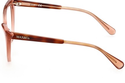 Okulary korekcyjne Max&Co. MO5046 059 Kocie oczy Beżowe