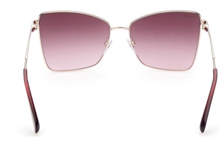 Okulary przeciwsłoneczne Max&Co. MO0027 28T Kocie oczy Złote