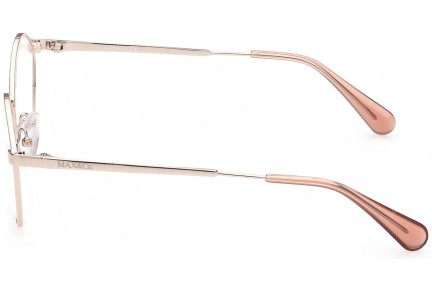 Okulary korekcyjne Max&Co. MO5034 028 Okrągłe Złote