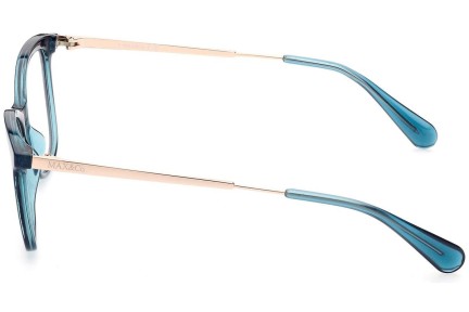 Okulary korekcyjne Max&Co. MO5051 092 Kwadratowe Niebieskie