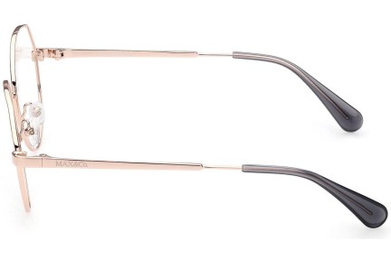 Okulary korekcyjne Max&Co. MO5017 033 Okrągłe Złote