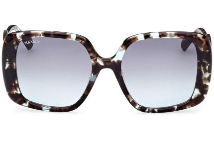 Okulary przeciwsłoneczne Max&Co. MO0048 55P Kwadratowe Havana