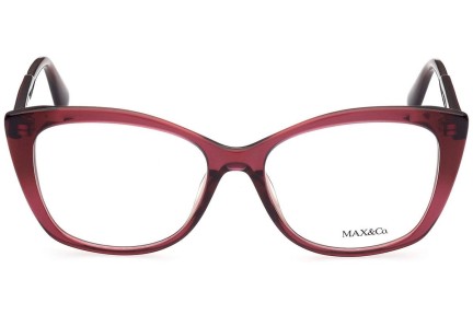 Okulary korekcyjne Max&Co. MO5016 071 Kwadratowe Czerwone
