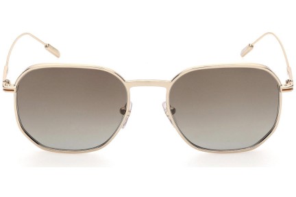 Okulary przeciwsłoneczne Zegna EZ0192 32G Okrągłe Złote