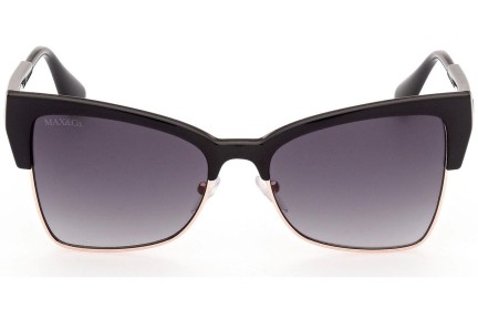 Okulary przeciwsłoneczne Max&Co. MO0004 01B Kocie oczy Czarne