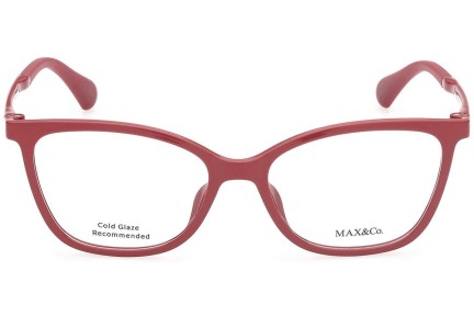 Okulary korekcyjne Max&Co. MO5012 066 Kocie oczy Czerwone