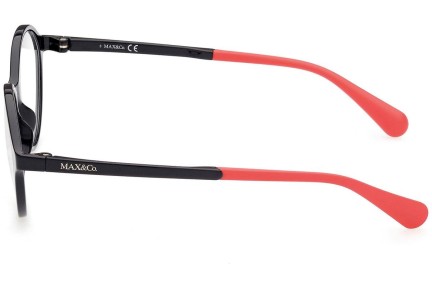 Okulary korekcyjne Max&Co. MO5055 001 Okrągłe Czarne