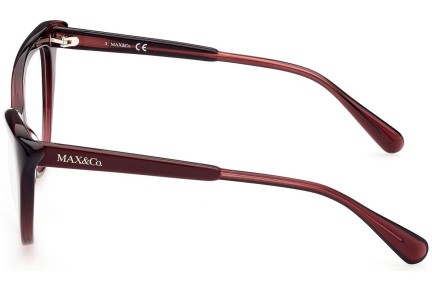 Okulary korekcyjne Max&Co. MO5046 071 Kocie oczy Czerwone