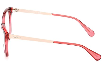 Okulary korekcyjne Max&Co. MO5069 071 Okrągłe Czerwone