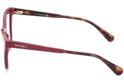 Okulary korekcyjne Max&Co. MO5030 068 Kocie oczy Czerwone