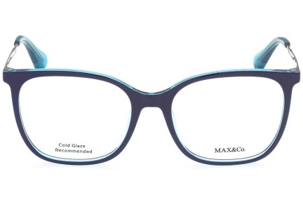 Okulary korekcyjne Max&Co. MO5042 092 Kwadratowe Niebieskie