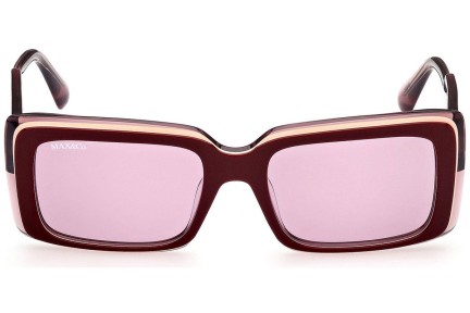 Okulary przeciwsłoneczne Max&Co. MO0040 69Y Kwadratowe Czerwone